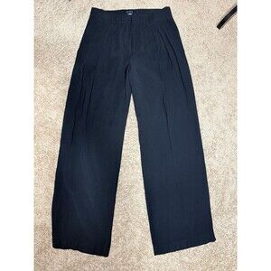 Sanctuary Women’s Size 30 Black Wide Leg Trouser Pants Pockets Career Office